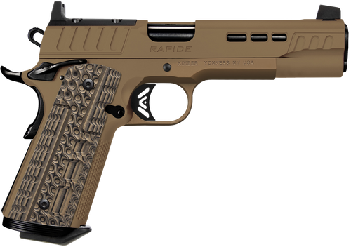 [669278304632] Kimber Rapide 38 Super, FDE Finish, Optic Ready, 9rd