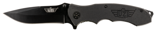 [024718926704] Uzi Accessories UZI Responder VI Black, Stainless-Steel Blade
