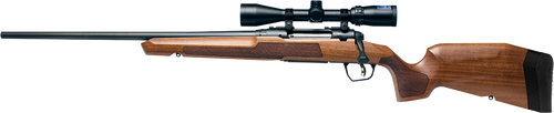 [011356322722] Savage Axis 2 XP Combo 7mm-=08 Remington 4rd,22" Matte Black Sporter Barrel & Drilled & Tapped Carbon Steel Receiver, Ergonomic Hardwood Stock, Left Hand, Boresighted 3-9x40mm Scope