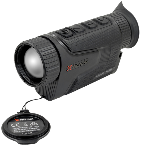 [850048751330] NOCPIX LUMI L35, Thermal Imaging Monocular, 4-16x35mm, 12 Micron, 384x288 (50 Hz), Black
