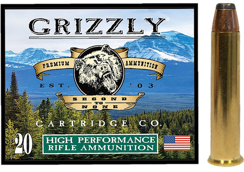 [815152010681] Grizzly Ammo 45-70 Gov 300gr Jacketed Hollow Point, 20rd Box