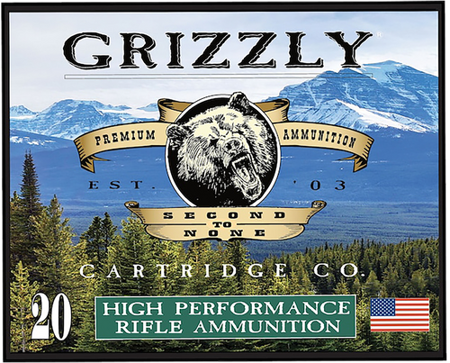 [815152013002] Grizzly Ammo 45-70 Gov 410gr Full Metal Jacket Flat Point, 20rd Box