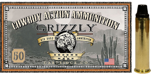 [815152016782] Grizzly Ammo 357 Mag 158gr Semi Wad-Cutter, 50rd Box