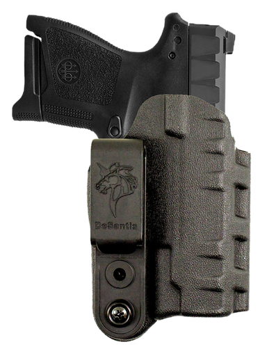 [792695381525] Desantis Slim-Tuk, Inside Waistband Holster, Ambidextrous, Fits S&W Bodyguard 2.0, Kydex Construction, Matte Finish, Black